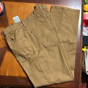 Men's Levi 505 Regular fit pants Size 38x32